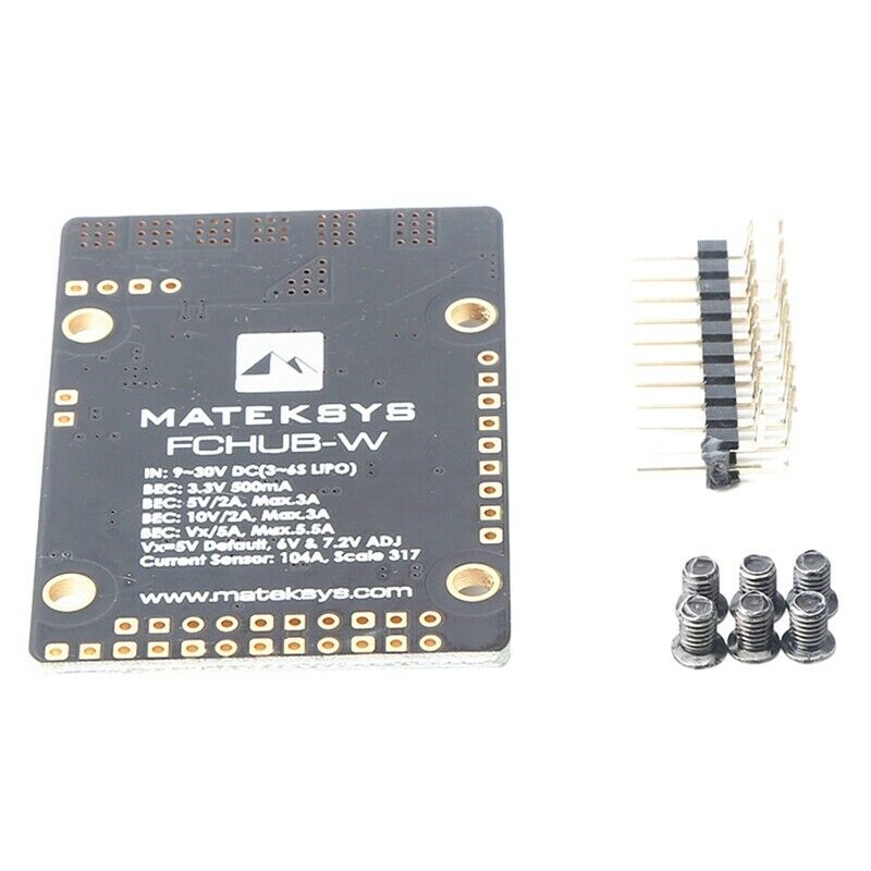 3-6S Built-In 4 BEC & 104A Current Sensor for RC FPV Racing Drone M5J5