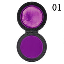 Professional 6 Colors Temporary Hair Dye Powder Cake Styling Hair Chalk Set
