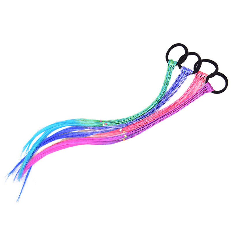 2pcs Headband Girls Twist Braid Rope Simple Rubber Band Hair Accessories Ho3 Bj
