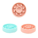 3Pieces Dog Food Water Slow Feeder Pet Anti-Gulping Bowls Dogs Labrador