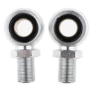 One Pair Eye Adapter Eye End For Motorcycle Scooter Shock Absorber 14mm Sliver