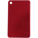 Aluminum Alloy Luggage Tags Baggage Suitcases Travel Labels Plane Shape Red W1A1