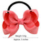 5pcs/set Ribbon Bows With Elastic Band Hairband for Girls Kids Hair Accessor&f