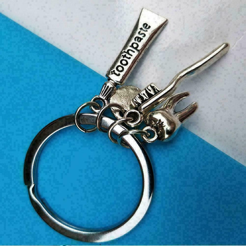 Dental Assistant Dentist Keyring Hygienist Keyring Gifts Dental Keychain Ch C3H3