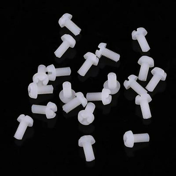 150pcs White Nylon M2 M2.5 M3 M4 M5 Hex Screw Bolt Nut Standoff Spacer Kits ZGK