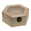 Wooden Box With Lid Unpainted Storage Box Large Casket Large