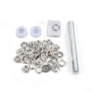 1Set Pliers Metal Prong Snap Buttons Clamps Press Rivets Poppers Sliders BuS Hn