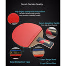 Huieson Super Powerful Ping Pong Racket Bat,6 Star Table Tennis Racket Stic