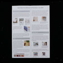 Set Of 2 Flower - Stamped Cross Stitch Kit Embroidery Package For Beginners
