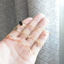 10Pcs Metal Hairpin Minimalist Style Waved Shape Clips Barrette for Women
