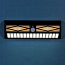 80LED Solar Wall Light Garden Human Infrared Sensor Hanging Security Lamp A
