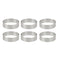Circular Stainless Steel Porous Tart Ring Bottom Tower Pie Cake Mould Bakin L7E4