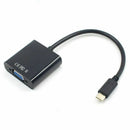 USB3.1 Type C to VGA Adapter Cable USB-C Male To VGA Female Video Transfer  N7P4