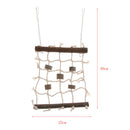 Bird Parrot Cockatoo Rope Net Swing Ladder Chew