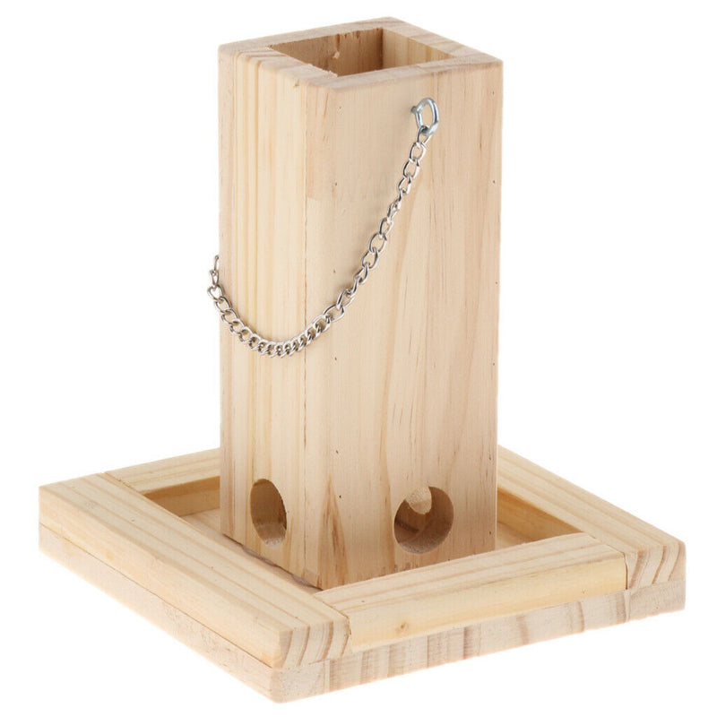 Feeder Seed Food Foraging Trough For Pet Canary
