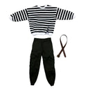1/6 Stripes Hoodies Suit for 12 inch HOT TOYS /  Male Figures Body -