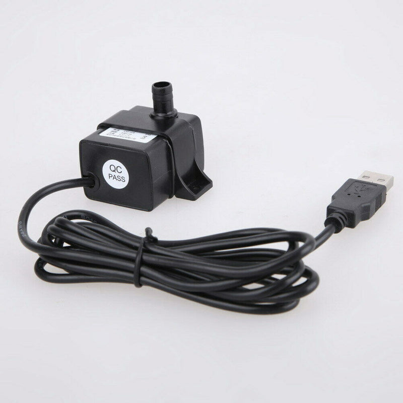 USB DC 5V 3W Submersible Water Pump Aquarium Fish Tank Fountain Pond