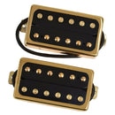 Electric Guitar Humbucker Pickups Double Coil with Screws Springs, Black,