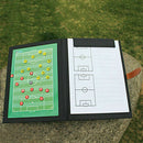 Coaching Board Foldable Football Tactic Board Magnetic Soccer Plate Book Se Z2V6