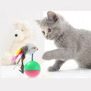 Durable Pet Cat Toys Mimi Favorite fur Mouse Tumbler Plastic Toys Balls for P2G6