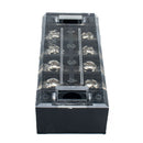 4 Positions Screw Terminal Strip Blocks Barrier 600V 25A Pre Insulated