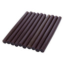 10pcs 100mm x 7mm Adhesive Hot Melt Glue Sticks For Hot Melt Glue Gun Brown