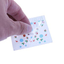 12pcs/Set Nail Art Stickers Christmas-Pattern Nail Stickers(1153-1164)