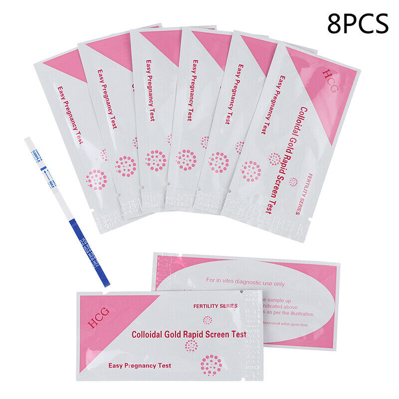 1 Pcs Early Urine Pregnancy Test Strips Midstream Detection Kit Home TestinS Hn