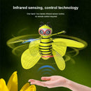 RC Flying Mini Bee Remote Control Toys Electronic Infrared Induction Aircra O4C4