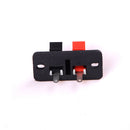 5x 2Positions Push in Jack Spring Load Audio Speaker Terminals Panel Connect ES