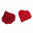 300pcs Fabric Rose Petals Flower Favors for Wedding Party Decoration Red