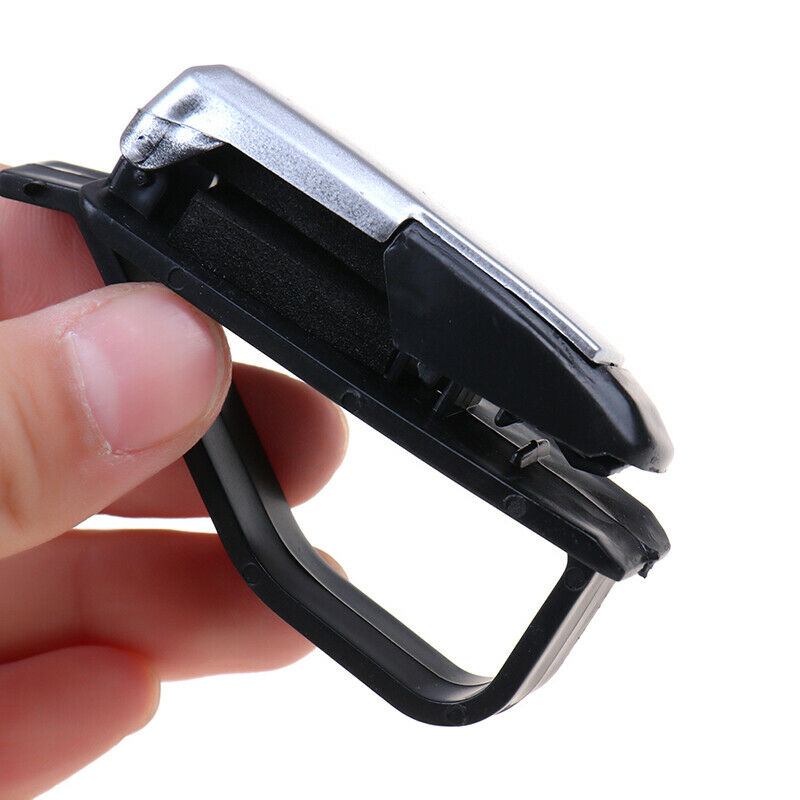 1Pcs Sun Visor Sunglasses Eye Glasses Card Pen Holder Clip for Car Vehicl Cy