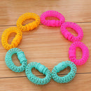 6Pcs Magic Hair Curler Spiral Curls Roller Donuts Curl Hair Styling Tool HaS Hn