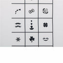 Nail Art Silicone Mat Pad Polish Stamping Transfer DIY Palette Showy Mats  Hn