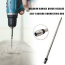 300mm Hex Shank Quick Release Screwdriver Bit Holder Bar Extension E0N2