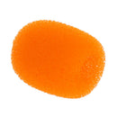 Microphone Cap Cover Windshileld for Lapel Lavalier Headset Mic Orange