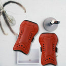 Red Durable New 1 Pair Competition Pro Soccer Shin Guard Pads Shinguard Pro G5J8