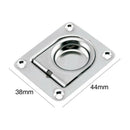 Stainless Steel Hardware Handle Pull Ring Convenient Round Flush Boat Hatch