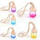 New Air Freshener Car Perfume Hanging Printed Fragrance Diffuser Bottle LJ