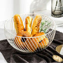 Storage Baskets Black Art Snacks Candy Fruit Basket For Living Room Desktop