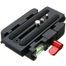 P200 Quick Release Clamp Slide Plate Adapter System for Camera Tripod Ball Head