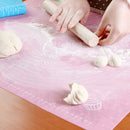 65*45Cm Silicone Baking Mat Non-Stick Silicone Pad Cake Dough Pastry Fondan Y7D7
