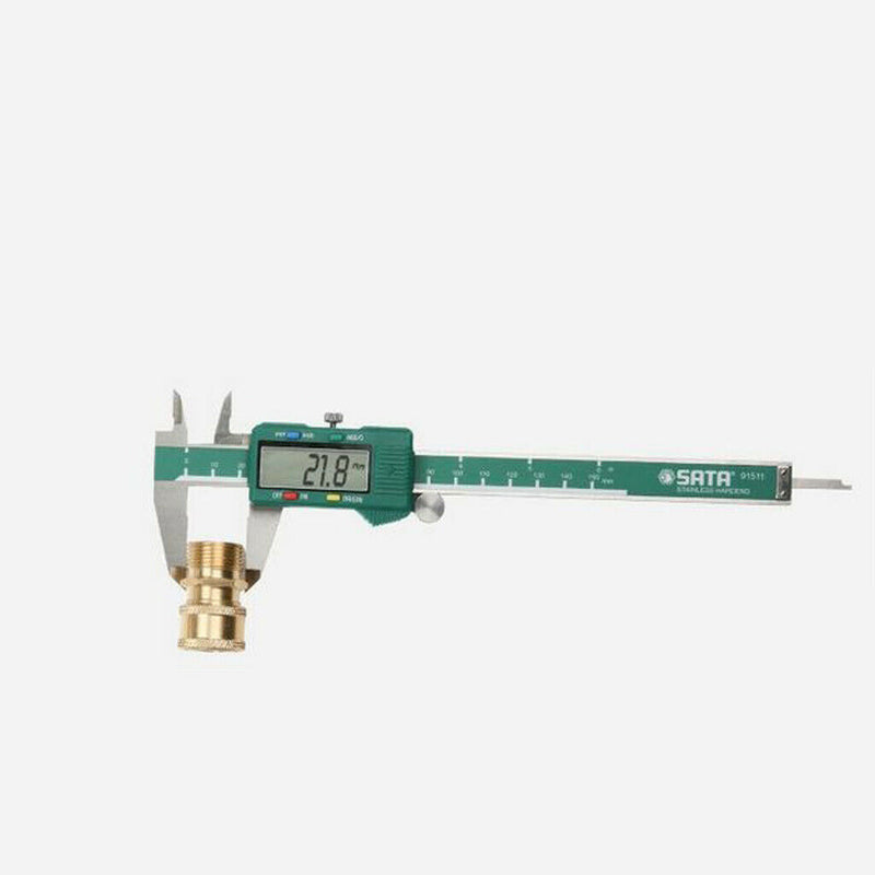 2 x Brass Garden Hose Quick Connector Internal M22 x 1.5mm Male Thread &