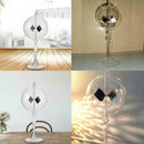 Crookes Radiometer Glass Light Mill Solar Power Educational Proving Vanes V0K4