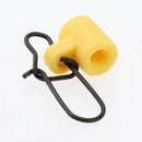 5pcs Fishing Line Sinker Slide High Strength Braid Line And Double Lock Clip