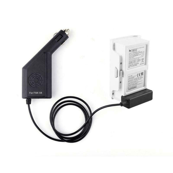 2-In-1 Battery Charger with USB Car Charger Charging Device for FIMI X8 SE Drone