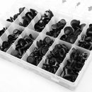 240PCS Plastic Rivet Fastener Fender Bumper Push Pin Clips Free Remover Tool Kit