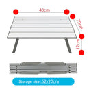 Portable Folding Lightweight Camping Table Picnic Travel BBQ Furniture With Bag