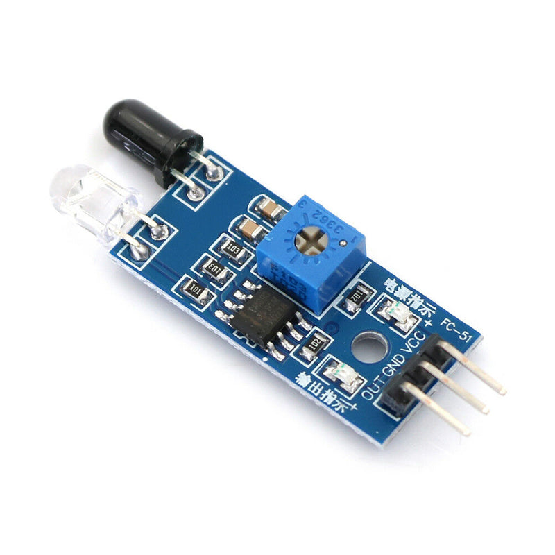 2pcs IR Infrared Obstacle Avoidance Sensor Module for Arduino Smart Car Robot Gw