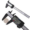 150mm 6inch Digital Electronic Carbon Fiber Vernier Caliper Gauge Micrometer Kit